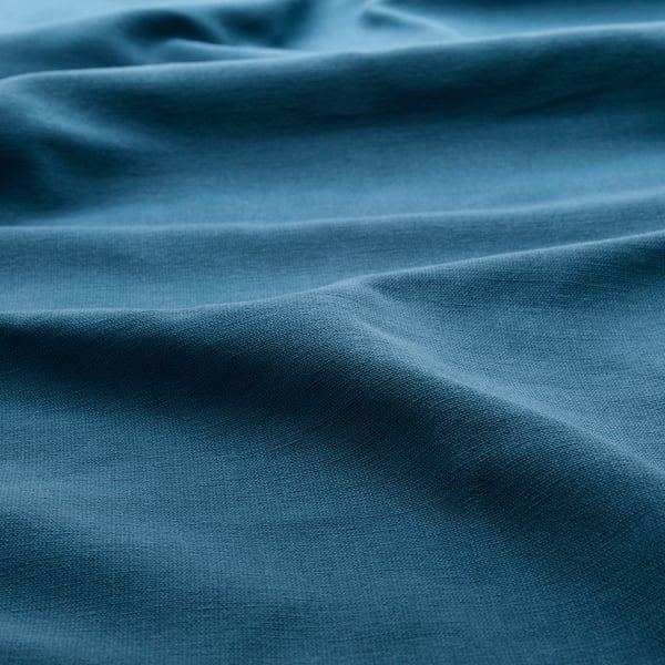 LENDA fabric, blue, 150 cm IKEA