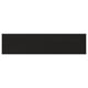 Option: LERHYTTAN Drawer front, black stained, 40x10 cm