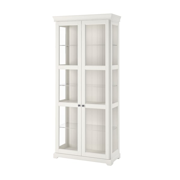 Liatorp Glass Door Cabinet White Ikea