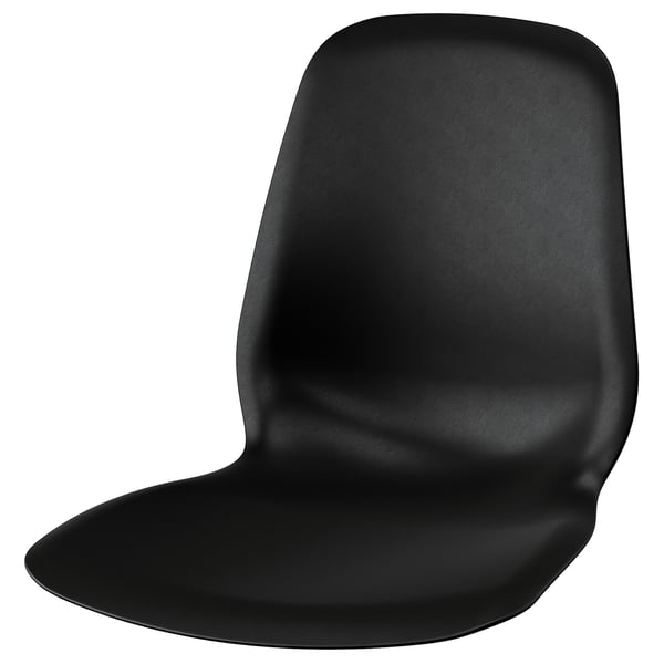 LIDÅS Seat shell, black