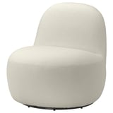 LILLESÄTER swivel easy chair, Axvall off-white from IKEA Singapore