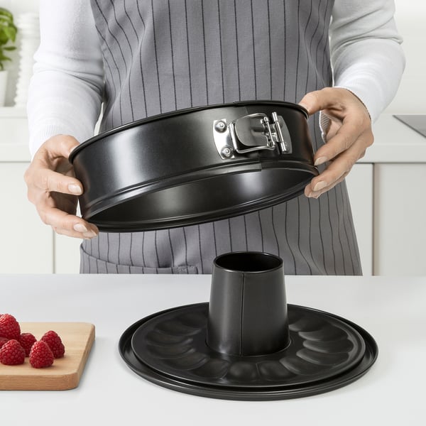 LOCKBETE Loosebase cake tin black IKEA