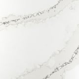 LOCKEBO Custom made worktop, off-white grey/brown/marble effect glass composite, 1 m²x4.0 cm