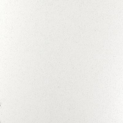 LOCKEBO Custom made worktop, white/grey-beige marble effect/glass composite, 1 m²x4.0 cm