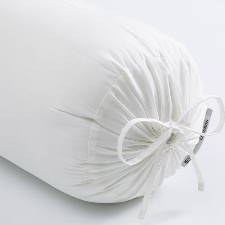 LUDDROS bolster protector, white, 38x110 cm IKEA