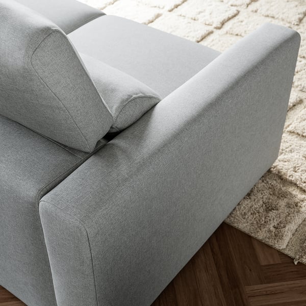 MALMKÖPING 4-seat sofa, Tibbleby beige/grey