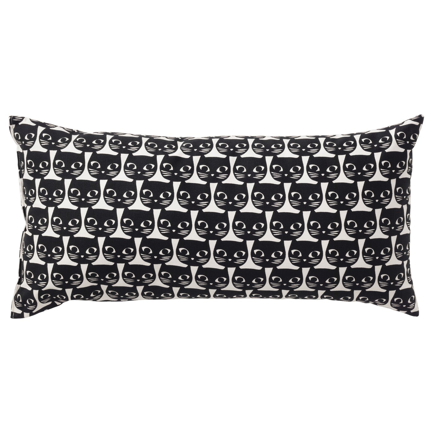 black and white cat cushions