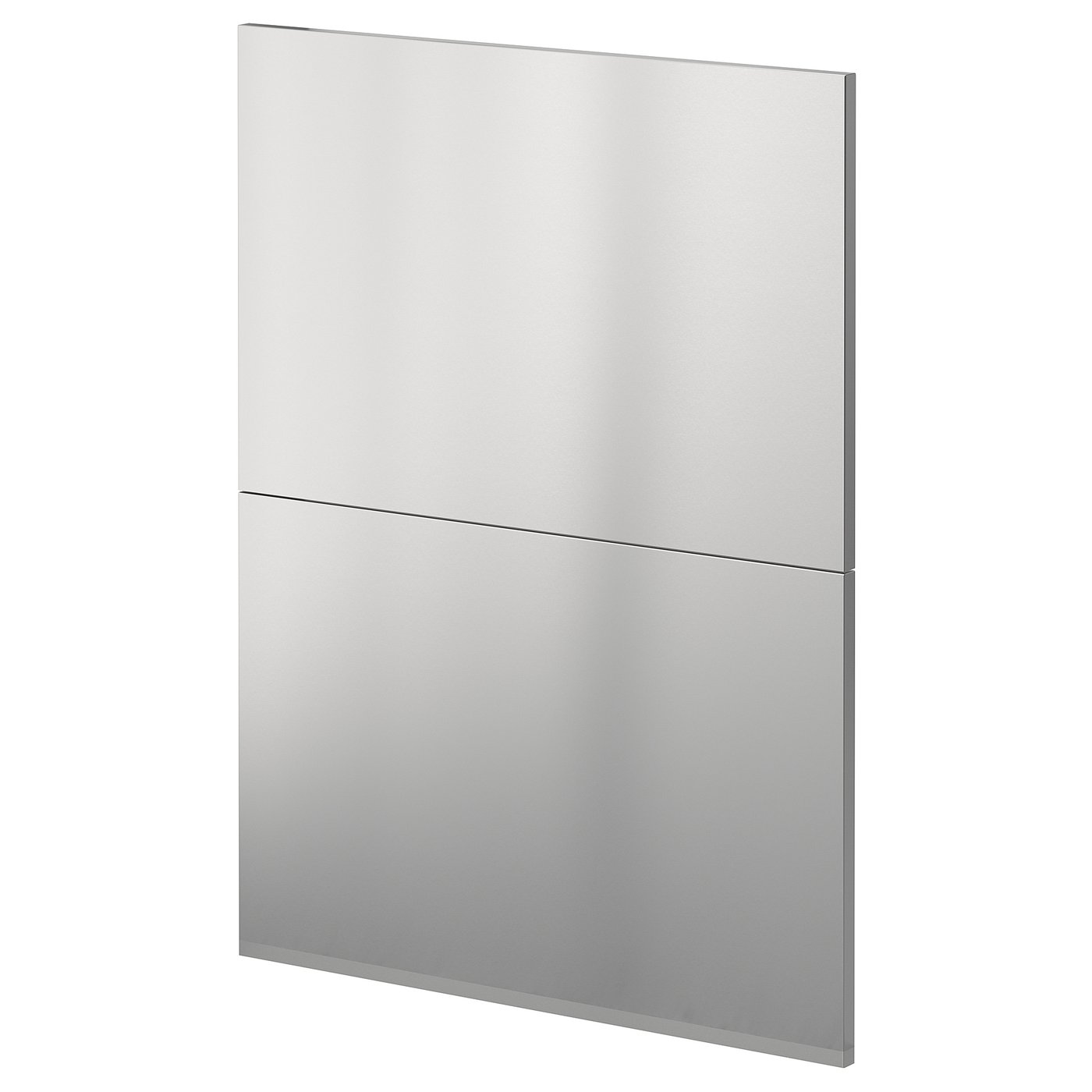 METOD 2 fronts for dishwasher, Vårsta stainless steel, 60 cm IKEA