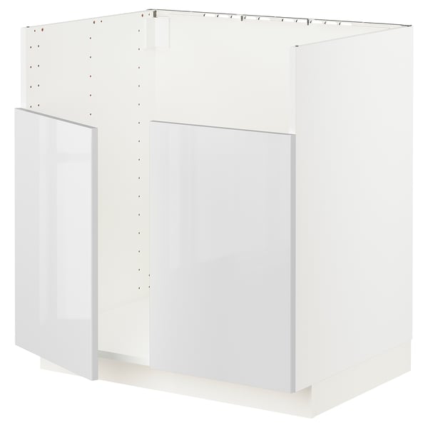 METOD Base cab f TALLSJÖN sink, white/Ringhult white, 80x60x80 cm