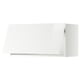METOD Wall cabinet horizontal w push-open, white/Ringhult white, 80x37x40 cm