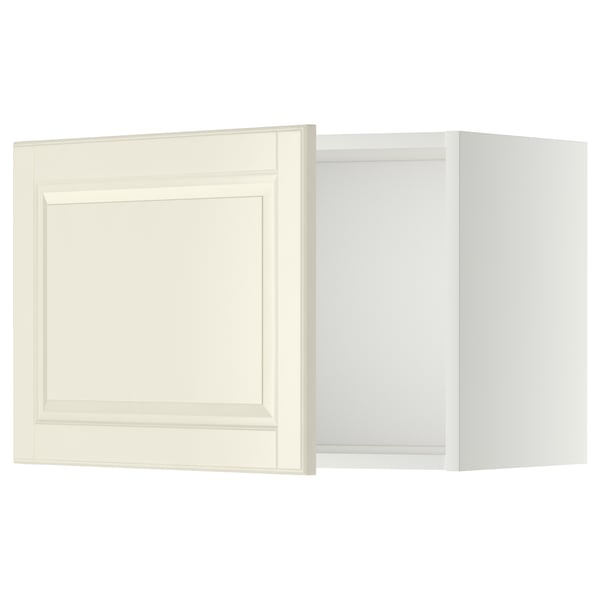 METOD Wall cabinet, white/Bodbyn off-white, 60x37x40 cm