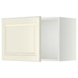 METOD Wall cabinet, white/Bodbyn off-white, 60x37x40 cm