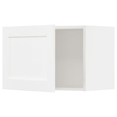 METOD Wall cabinet, white EnkΓΆping/white wood effect, 60x37x40 cm