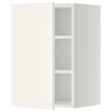 METOD Wall cabinet with shelves, white/Veddinge white, 40x37x60 cm