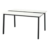 MITTZON Underframe for conference table, black, 140x108x73 cm