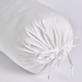 NATTJASMIN Bolster case, white, 38x110 cm