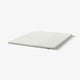 NISSEHOLM Mattress pad, white, 180x200 cm