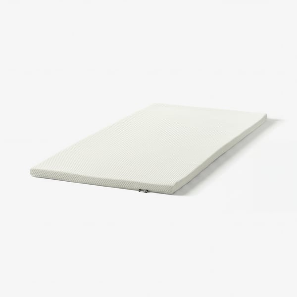 NORDBERGET Mattress pad, white, 90x200 cm