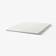 NORDBERGET Mattress pad, white, 180x200 cm
