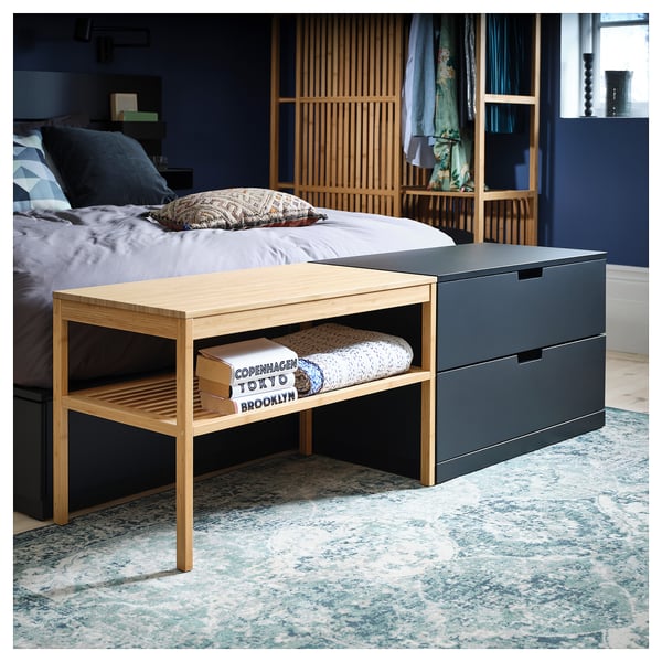 Nordkisa Bench Bamboo Ikea