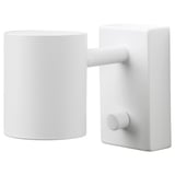 NYMÅNE Wall/reading lamp, wired-in inst, white