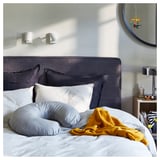 NYMÅNE Wall/reading lamp, wired-in inst, white