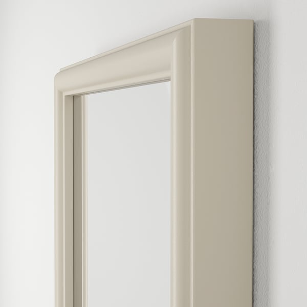 NYPONBUSKE Mirror, grey-beige, 40x135 cm