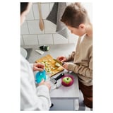 ÖVERMÄTT Food cover, set of 3, silicone multicolour