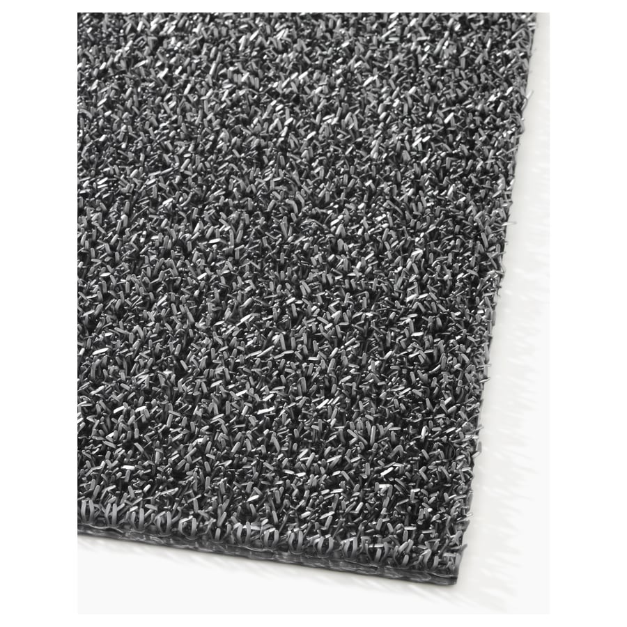 OPLEV door mat, in/outdoor grey, 50x80 cm IKEA