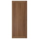 OXBERG Door, brown walnut effect, 40x97 cm