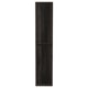 OXBERG Door, dark brown oak effect, 40x192 cm