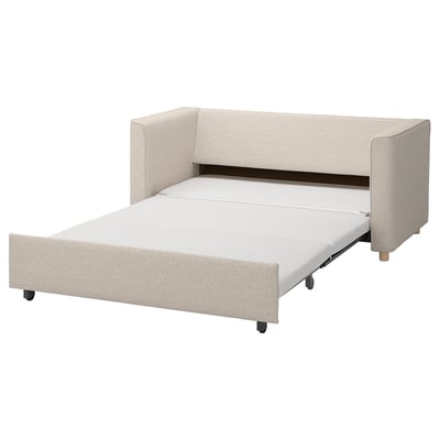 PÄRUP 2-seat sofa-bed, Gunnared beige