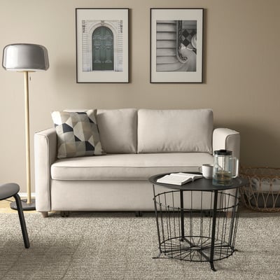 PÄRUP 2-seat sofa-bed, Gunnared beige