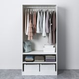 PAX / FORSAND Wardrobe, white/white, 100x60x201 cm