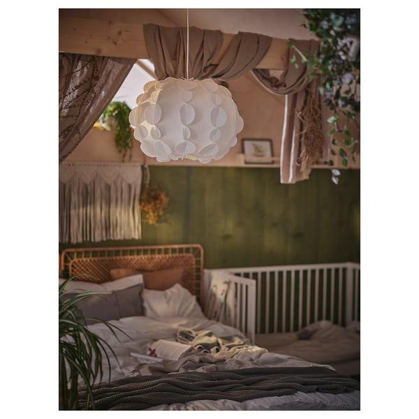 PEKTOLIT Pendant lamp shade, white, 52 cm