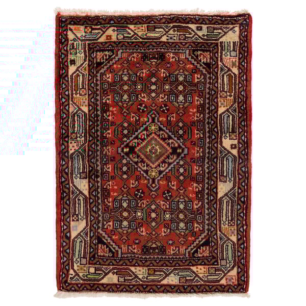 Persisk Hamadan Rug Low Pile Handmade Assorted Patterns 60x90 Cm Ikea