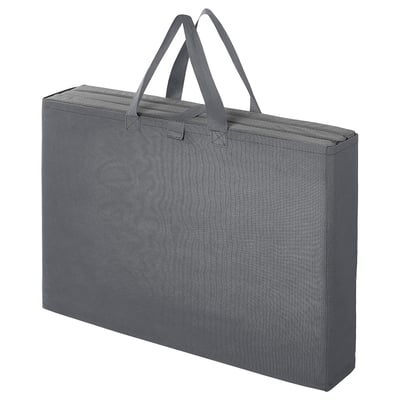 RÅHOLT Guest mattress, grey, 91x190 cm