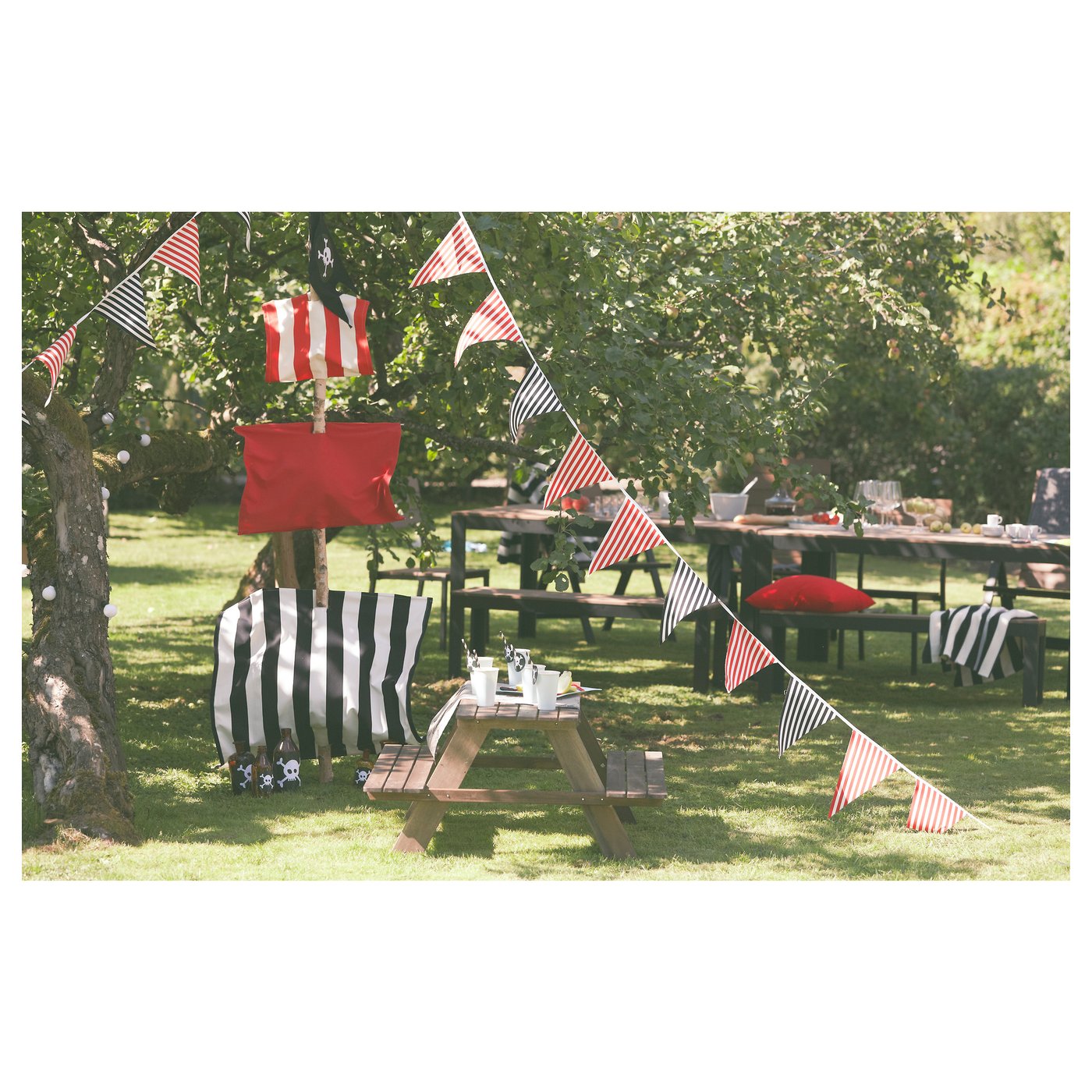 Reso Children S Picnic Table Grey Brown Stained Grey Brown Ikea