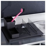 RINNIG Dish drainer, double-sided, 40x31 cm