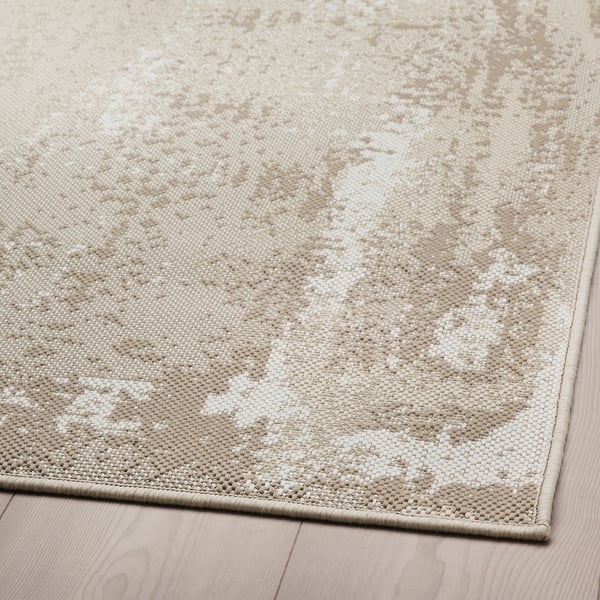 RODELUND Rug flatwoven, in/outdoor beige IKEA