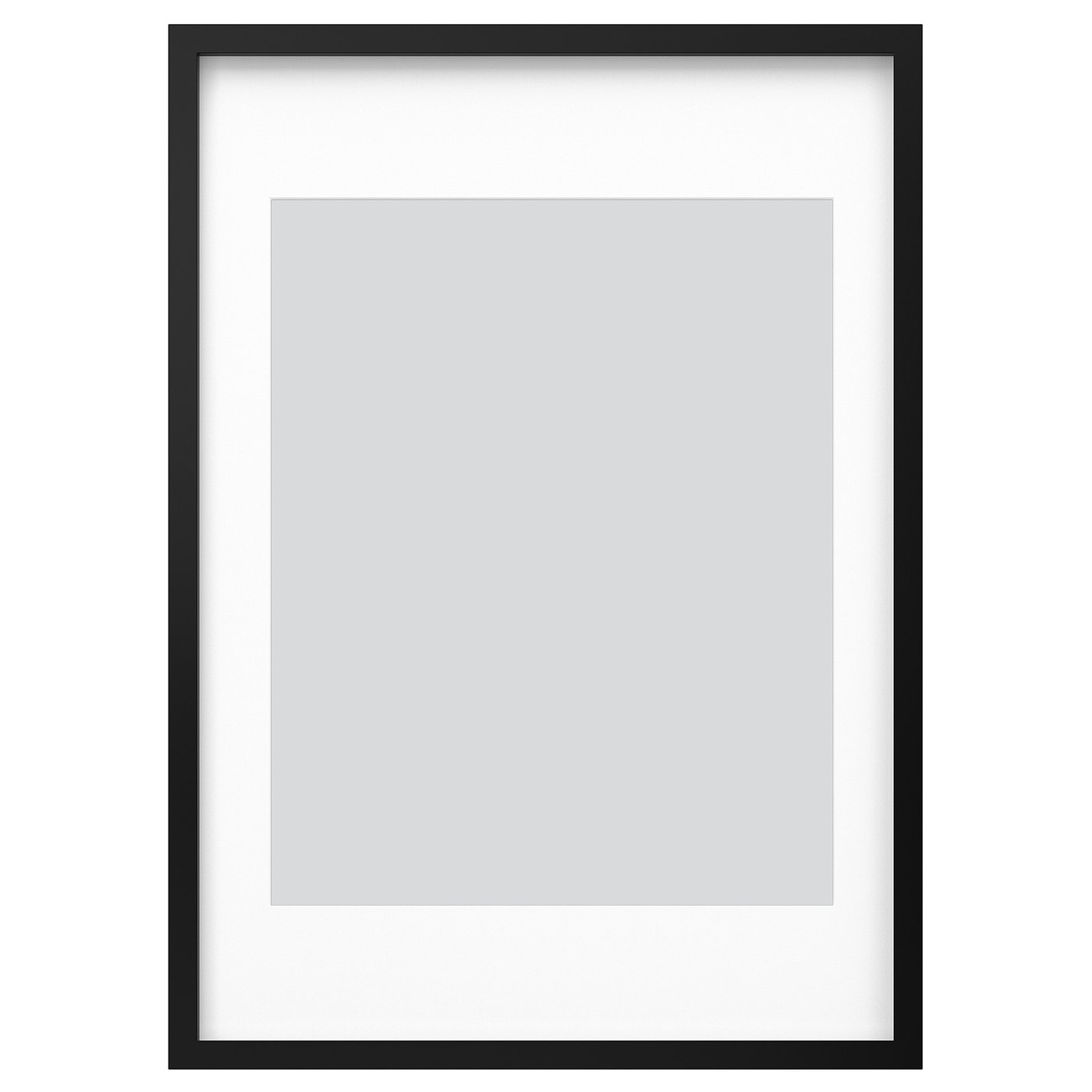 RÖDALM frame, black, 50x70 cm - IKEA