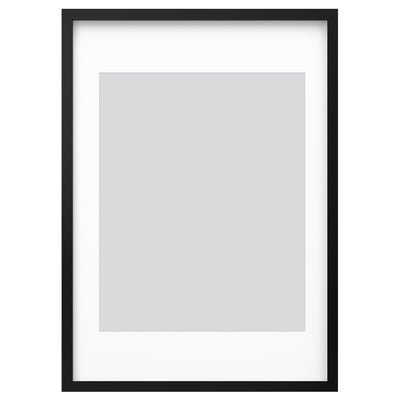 RÖDALM Frame, black, 50x70 cm