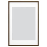 RÖDALM Frame, walnut effect, 61x91 cm
