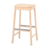 RÖNNINGE Bar stool, birch, 75 cm