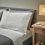 RÖNNVECKMAL Pillowcase, white, 50x80 cm