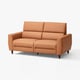RULLERUM 2-seat sofa with electric recliner, Grann/Bomstad golden-brown