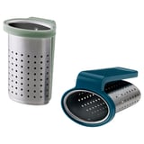 SAKKUNNIG Tea infuser, light green/blue
