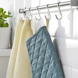 SANDVIVA Oven glove, textile/blue
