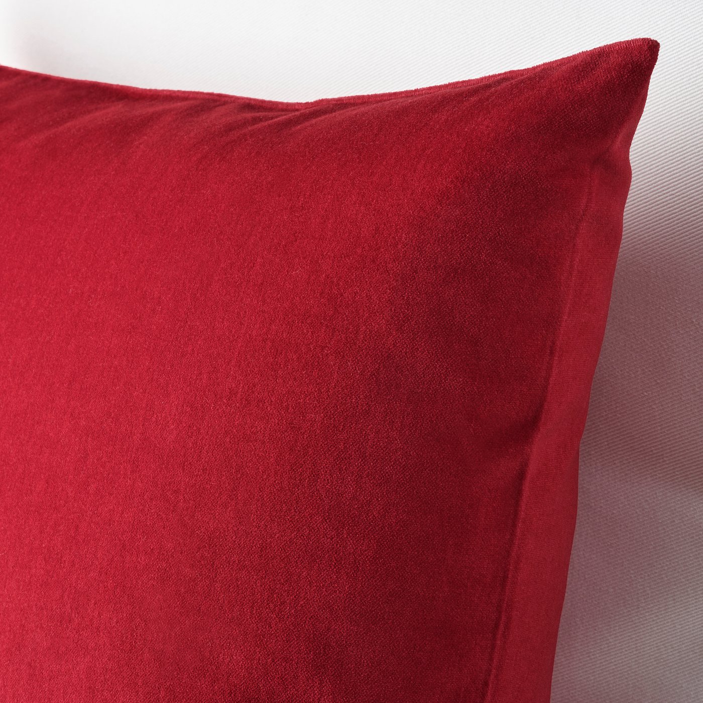 ikea red pillow