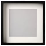 SANNAHED Frame, black, 35x35 cm